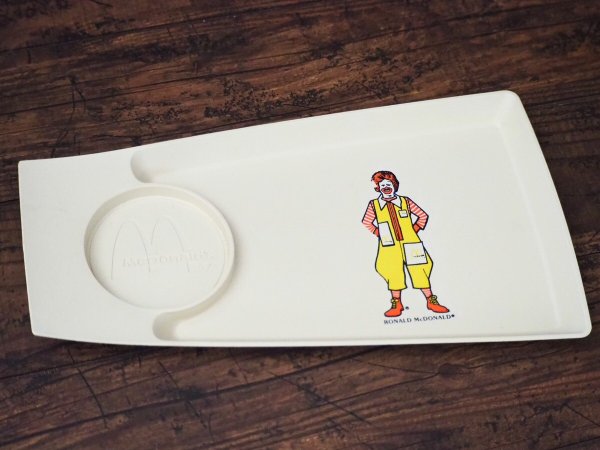 画像1: McDonald’s Ronald McDonald Tray (1)