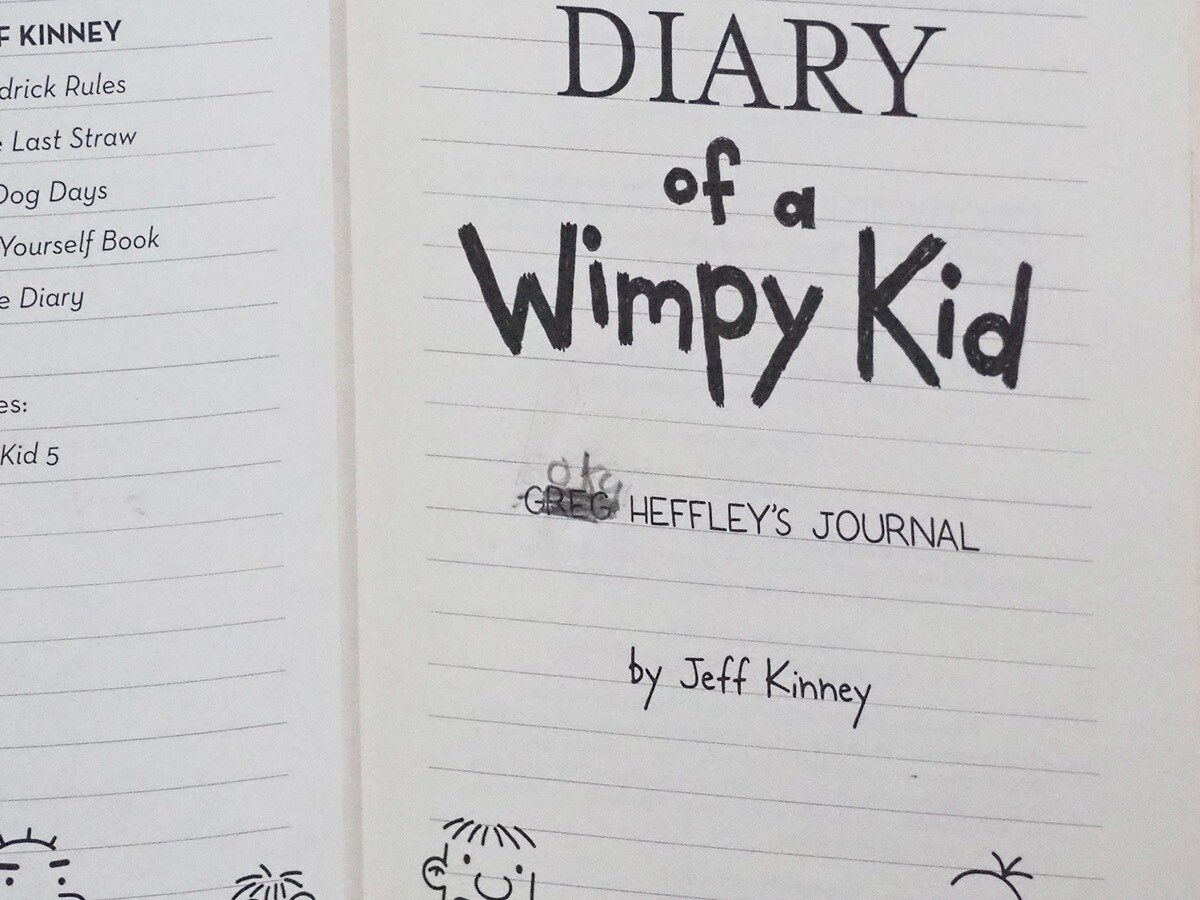 Diary of a wimpy kid 英語版☆グレッグのダメ日記 2冊セット - 洋書