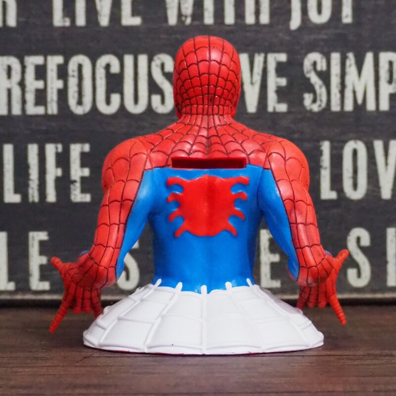 スパイダーマン 貯金箱 マーベル